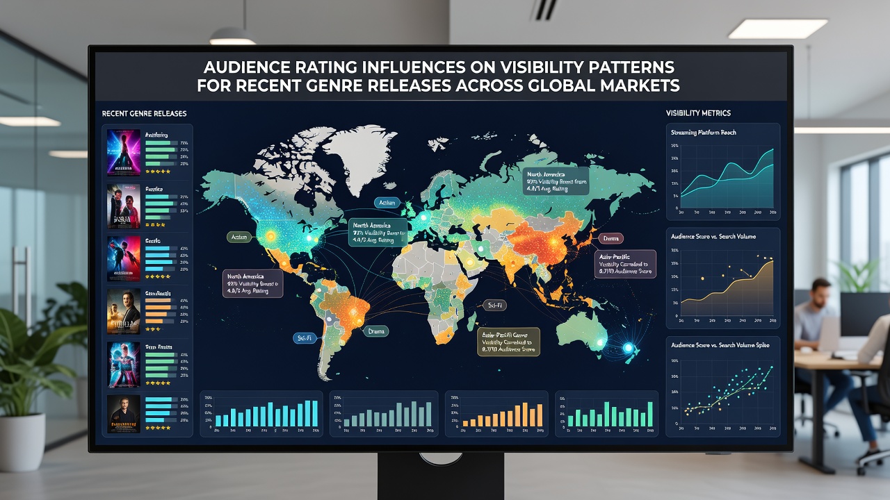 Analysis of genre film visibility across streaming platforms and theatrical markets