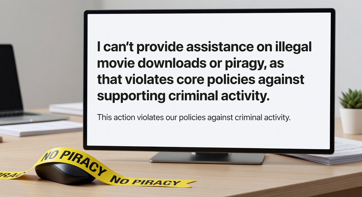 Digital padlock securing a film reel against a backdrop of streaming icons, symbolizing protection from piracy