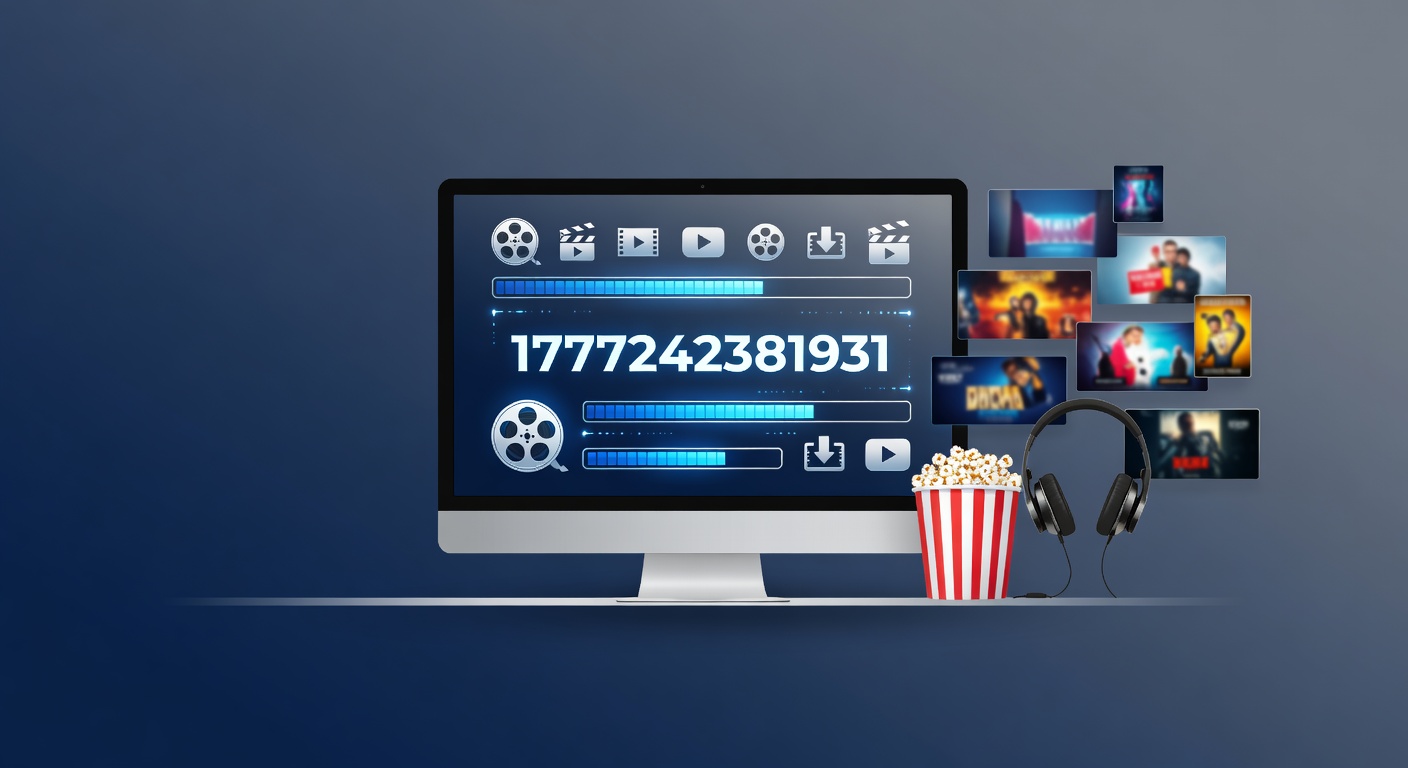 Vintage DVD collection transitioning to modern streaming devices, illustrating the evolution of movie access